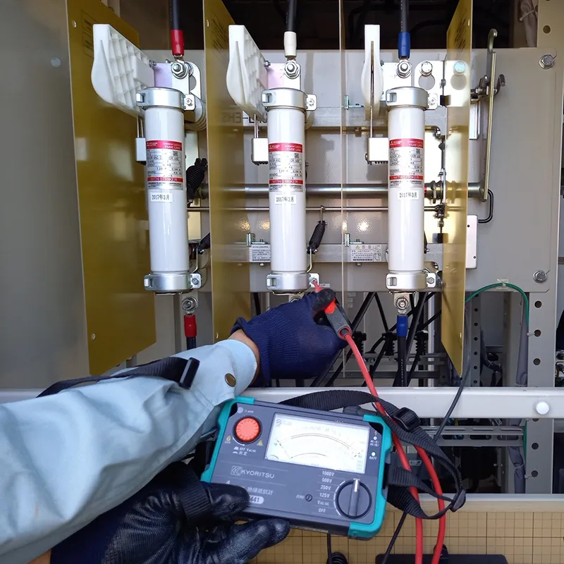 岡山市の福井電気有限会社の電気保守管理画像